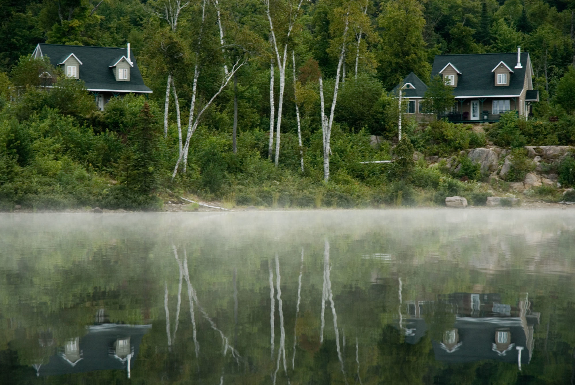 Pourvoirie Du Lac Blanc Saint-Alexis-des-Monts Bagian luar foto