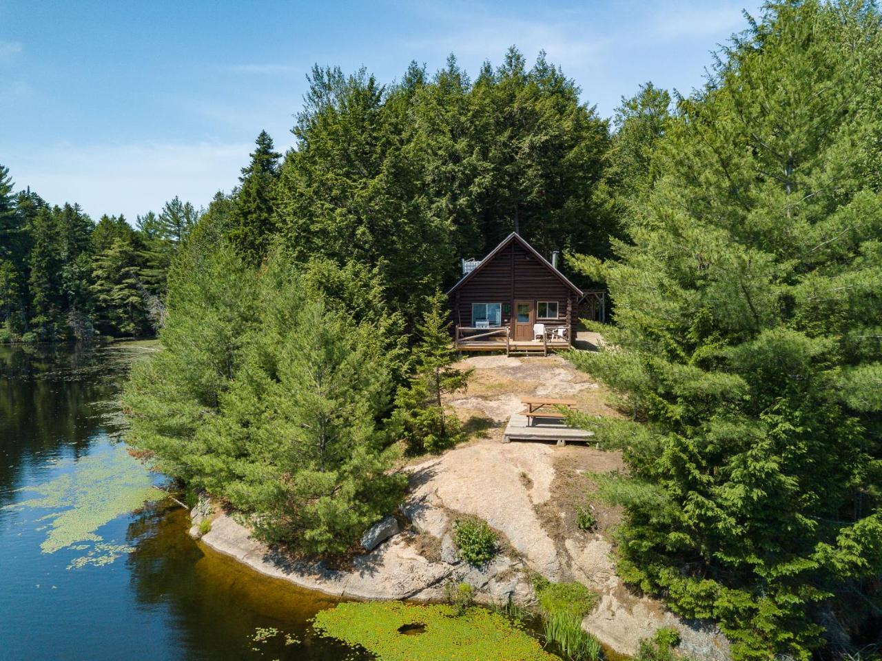 Pourvoirie Du Lac Blanc Saint-Alexis-des-Monts Bagian luar foto