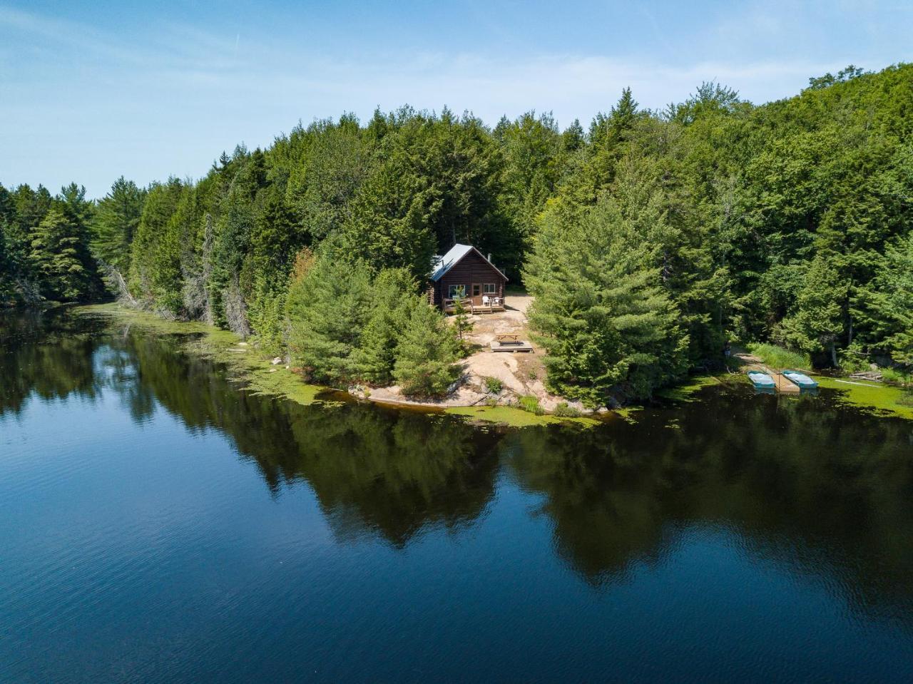 Pourvoirie Du Lac Blanc Saint-Alexis-des-Monts Bagian luar foto